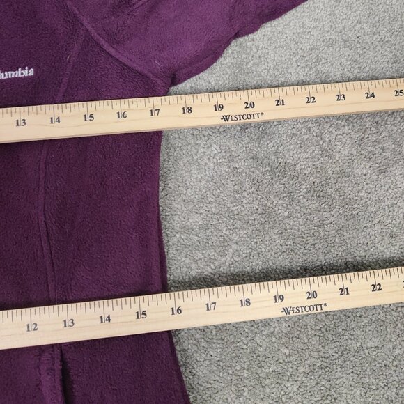 Columbia Women's Fleece Windbreaker Jacket Sweatshirt Size XS Spring Fall - Picture 7 of 8